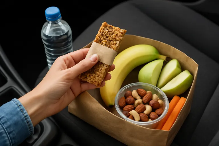 Hoe kies je een gezonde snack voor onderweg