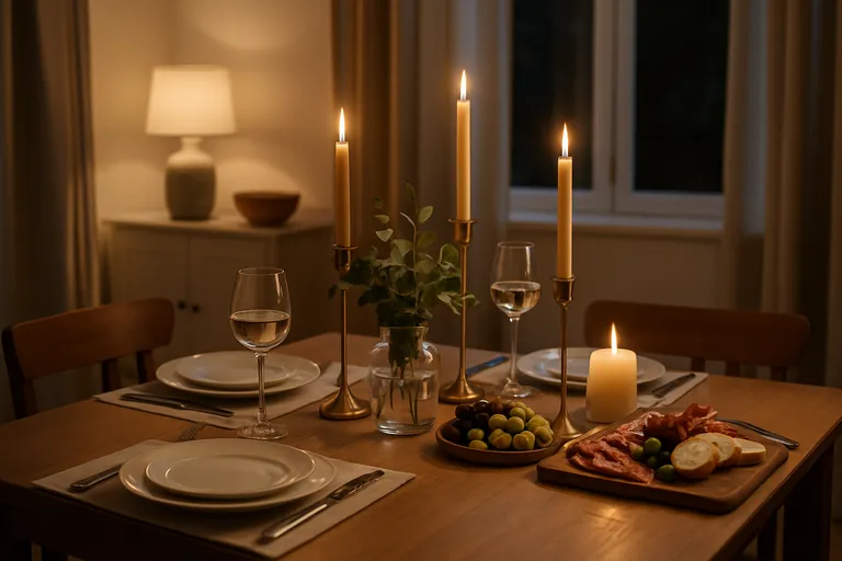 Thuis een diner organiseren