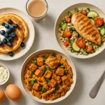 Van ontbijt tot avondeten: snelle eiwitrijke gerechten die vullen en versterken