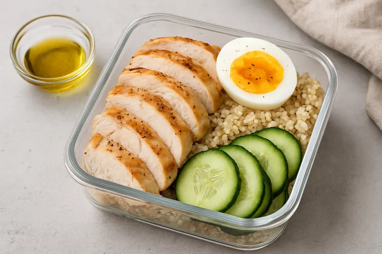 Basis voor een gezonde eiwitrijke lunch