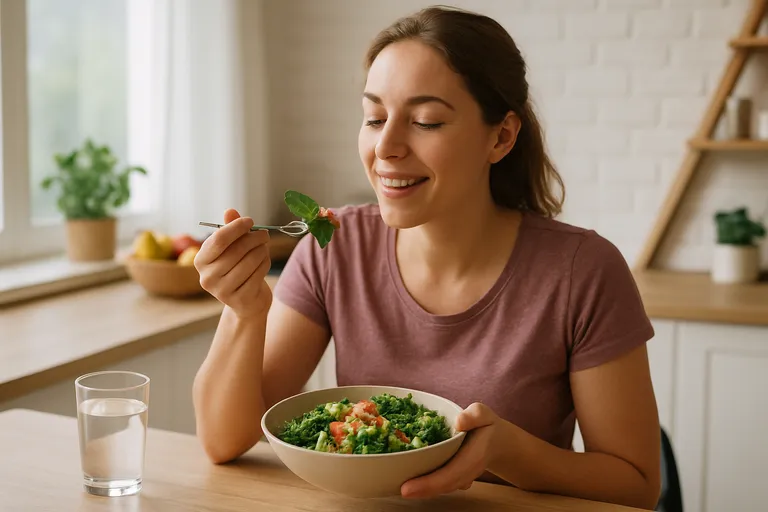 Duurzaam afvallen zonder dieet door intuïtiever eten en meer dagelijkse beweging