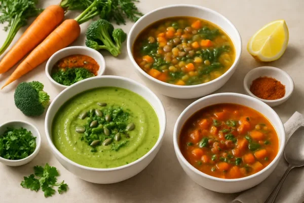 Gezonde soepen om zelf te maken: licht, groenterijk en vol smaak