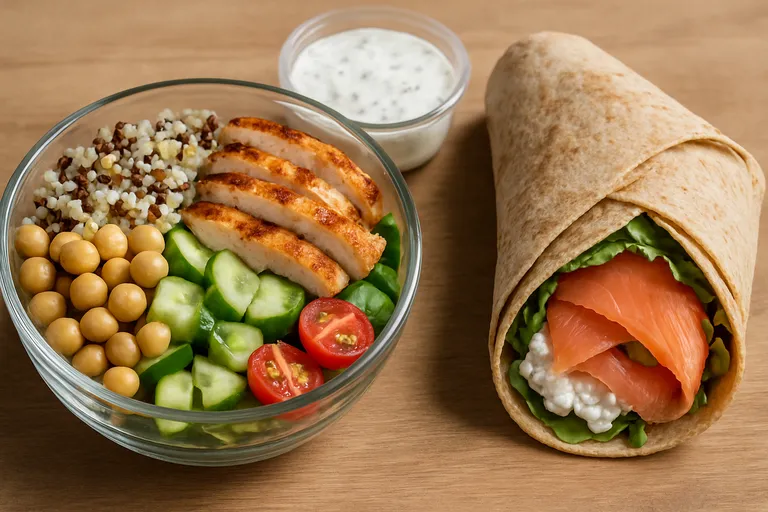 Inspiratie: eiwitrijke lunch om mee te nemen