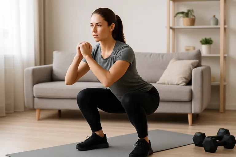 Krachttraining oefeningen thuis