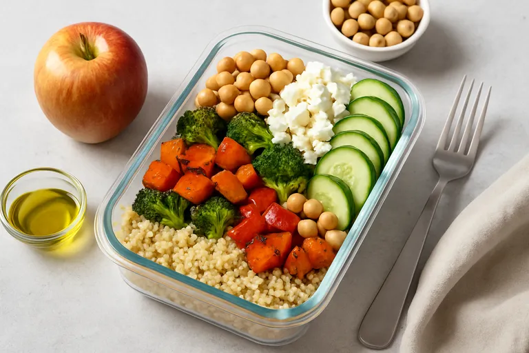 Receptideeën voor een gezonde lunch om mee te nemen