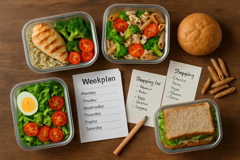 Slim plannen: van boodschappen tot mealprep
