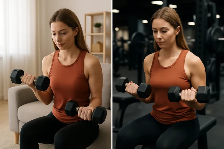 Starten: thuis of in de gym