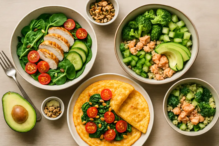 Van salade tot omelet: zo lunch je koolhydraatarm met smaak