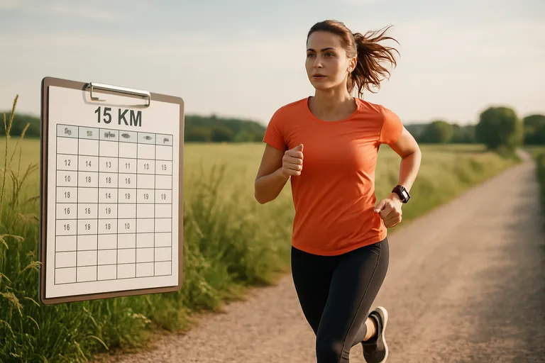 Wat is een hardloopschema 15 KM en wat levert het je op