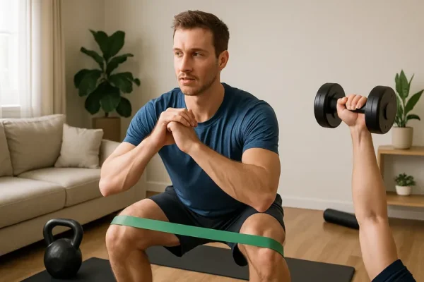 Word sterker en energieker thuis met slimme krachttraining zonder sportschool