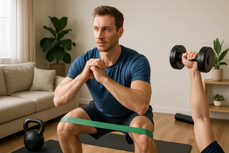 Word sterker en energieker thuis met slimme krachttraining zonder sportschool